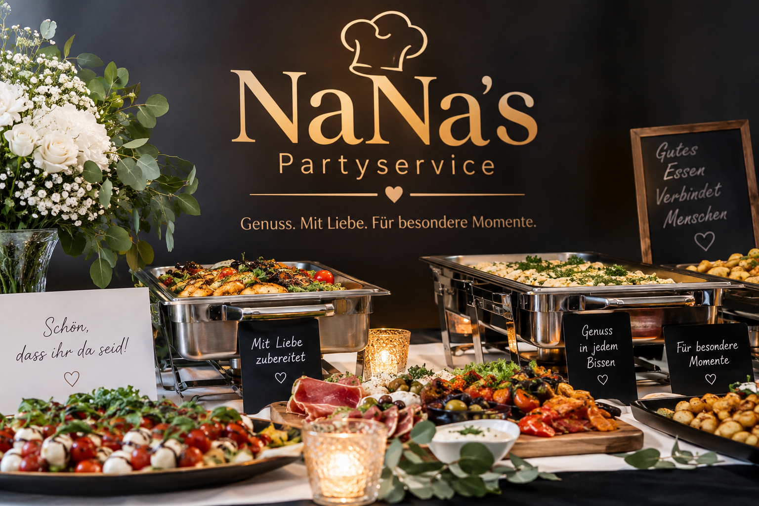 Buffet von NaNa’s Partyservice